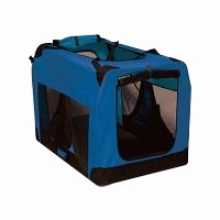 YD0300(BLUE) Fabric Dog Cage