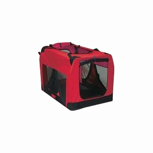 YD0300(RED) Fabric Dog Cage