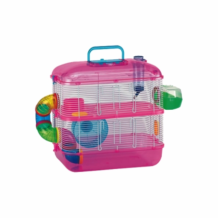 YB075-2 Plastic Hamster Cage